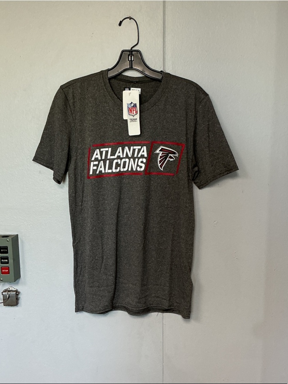 NFL Atlanta Falcons Gray Short Sleeve Team T-Shirt